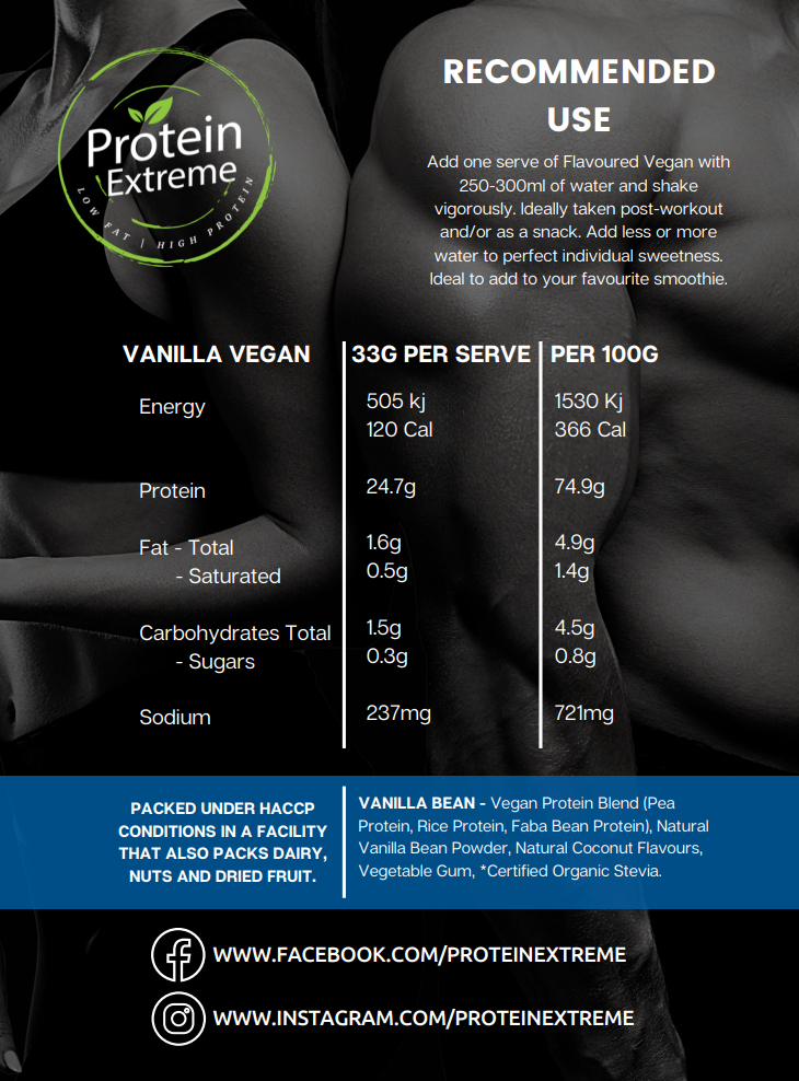 Vegan protein Vanilla